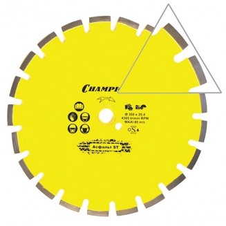 Диск алмазный CHAMPION асфальт ST Asphafight С1606