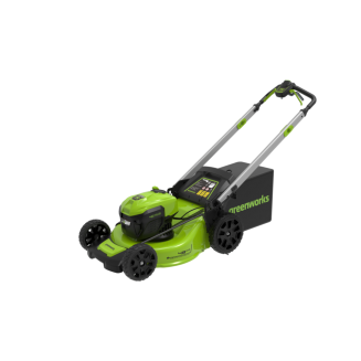 Газонокосилка Greenworks GD40LM48SP, 40v, 48 см, без АКБ и ЗУ (аккумуляторная, самоходная)