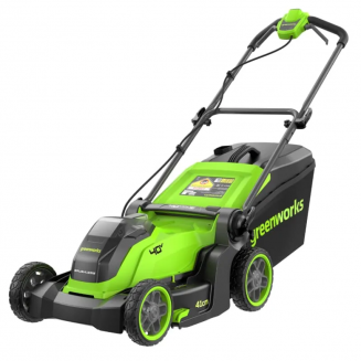 Газонокосилка Greenworks GD40LM411 40V 2521007 (41 см) бесщеточная аккумуляторная