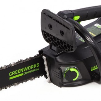 Цепная пила Greenworks GD40TCSk4 (GS110) 40v, 25 см, в комплекте с АКБ 4 А·ч и ЗУ (аккумуляторная)