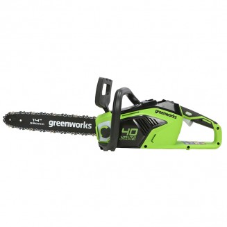 Цепная пила Greenworks GD40CS15, 40v, 35 см, без АКБ и ЗУ (аккумуляторная)