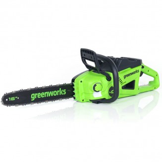 Цепная пила Greenworks GD40CS20Xk4, 40v, 40 см, в комплекте с АКБ 4 А·ч и ЗУ (аккумуляторная)