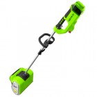 Снегоуборочная лопата Greenworks GD40SS30k4, 40v, 30 см, 1.2 кВт, 1.6 л.с, в комплекте с АКБ 4 А·ч и ЗУ (аккумуляторная)
