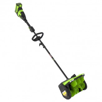 Снегоуборочная лопата Greenworks GD40SS2, 40v, 30 см, 1.4 кВт, 1.9 л.с, регулировка направления выброса, без АКБ и ЗУ (аккумуляторная)