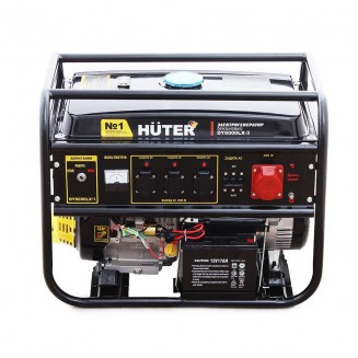 Портативный бензогенератор HUTER DY8000LX-3 Портативный бензогенератор HUTER DY8000LX-3