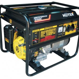 Портативный бензогенератор HUTER DY5000L Портативный бензогенератор HUTER DY5000L