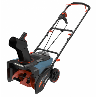 Снегоуборщик аккумуляторный 40V SENIX STX2-M-EU 2X2 с 2 АКБ 5 Ач и ЗУ
