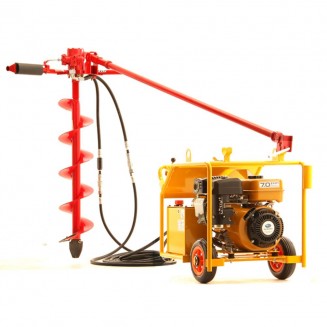 Гидробур вертикальный Caiman OH01, ручной (в комплекте шнек и штанга бура)